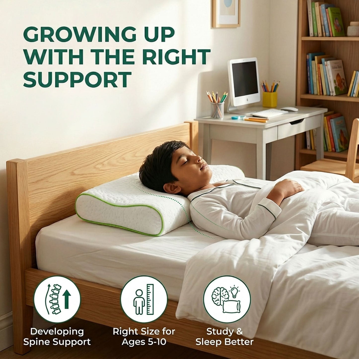 Natural Nest Junior Pillow