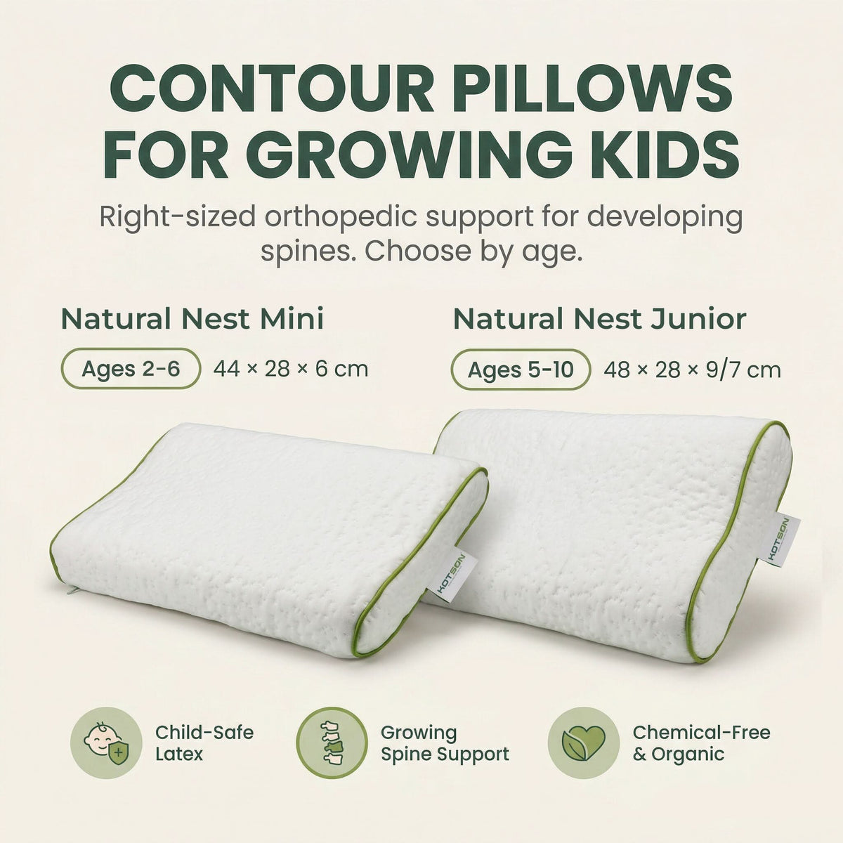 Natural Nest Mini Pillow