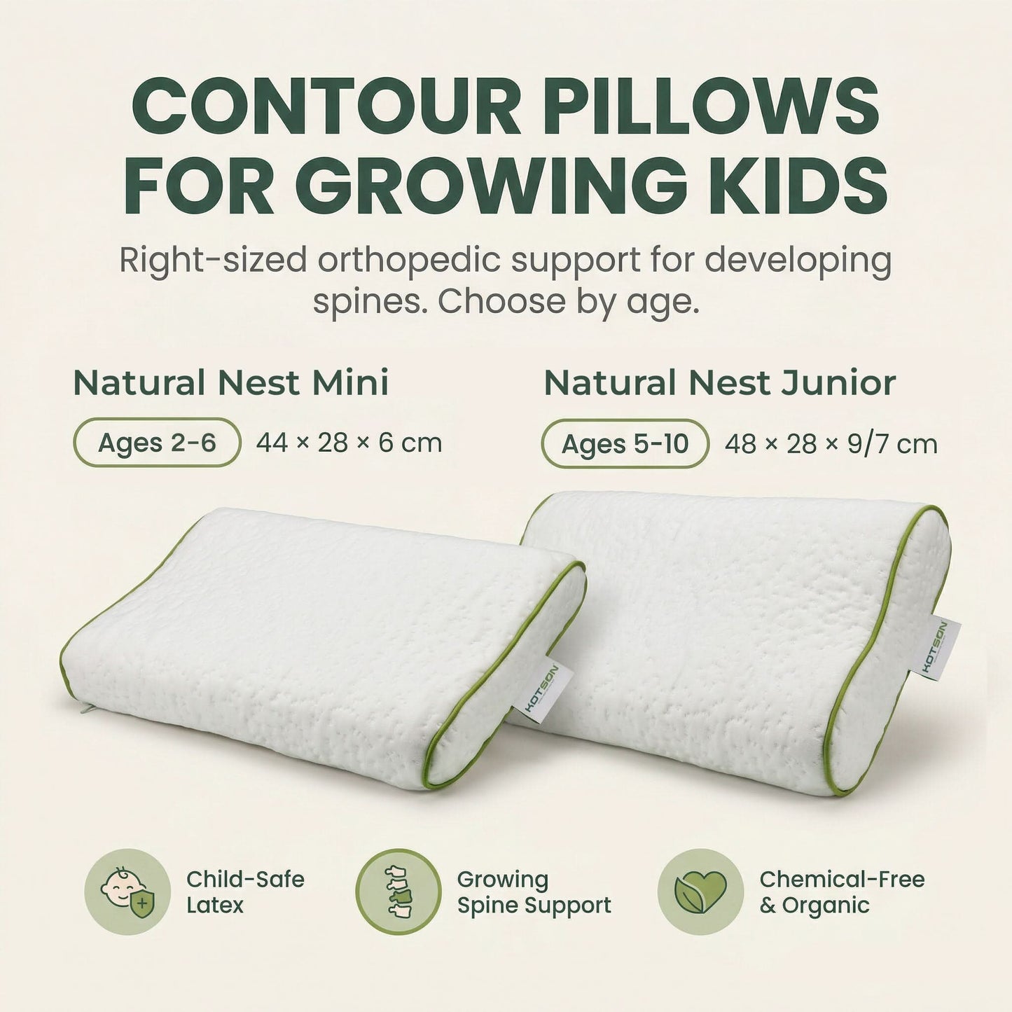 Natural Nest Mini Pillow