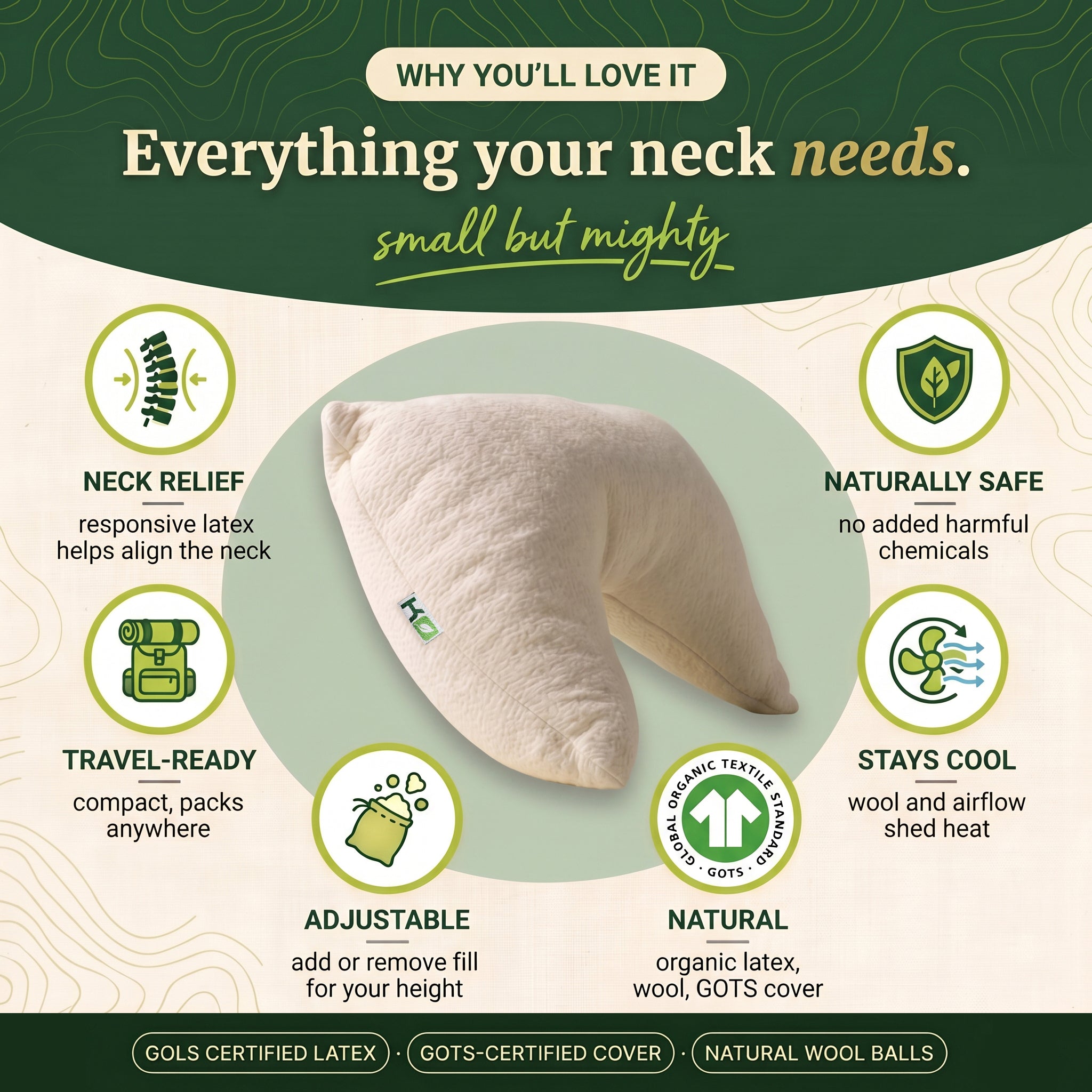 Dualis Travel Pillow