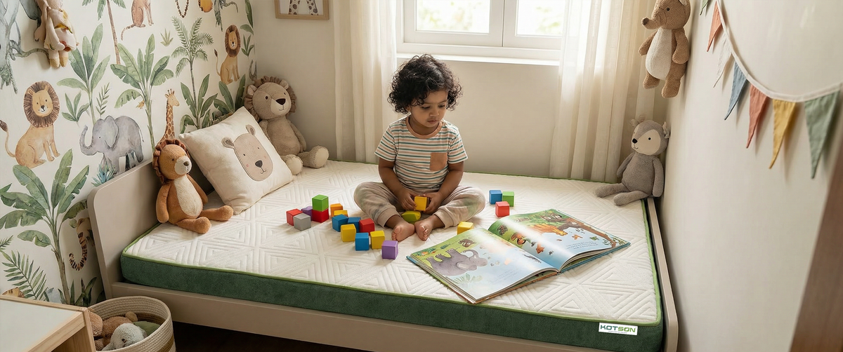 100% Organic Latex Baby Bed Mattress