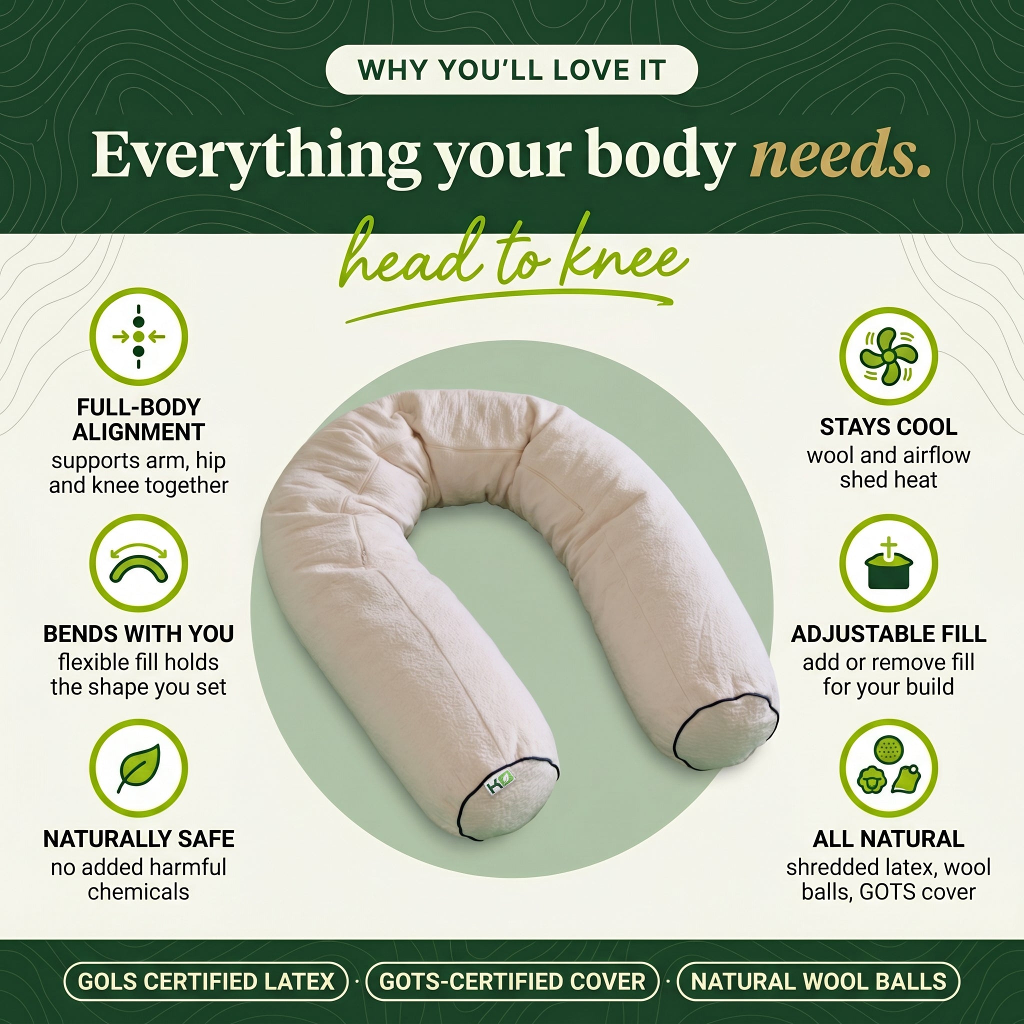 Dualis Body Pillow