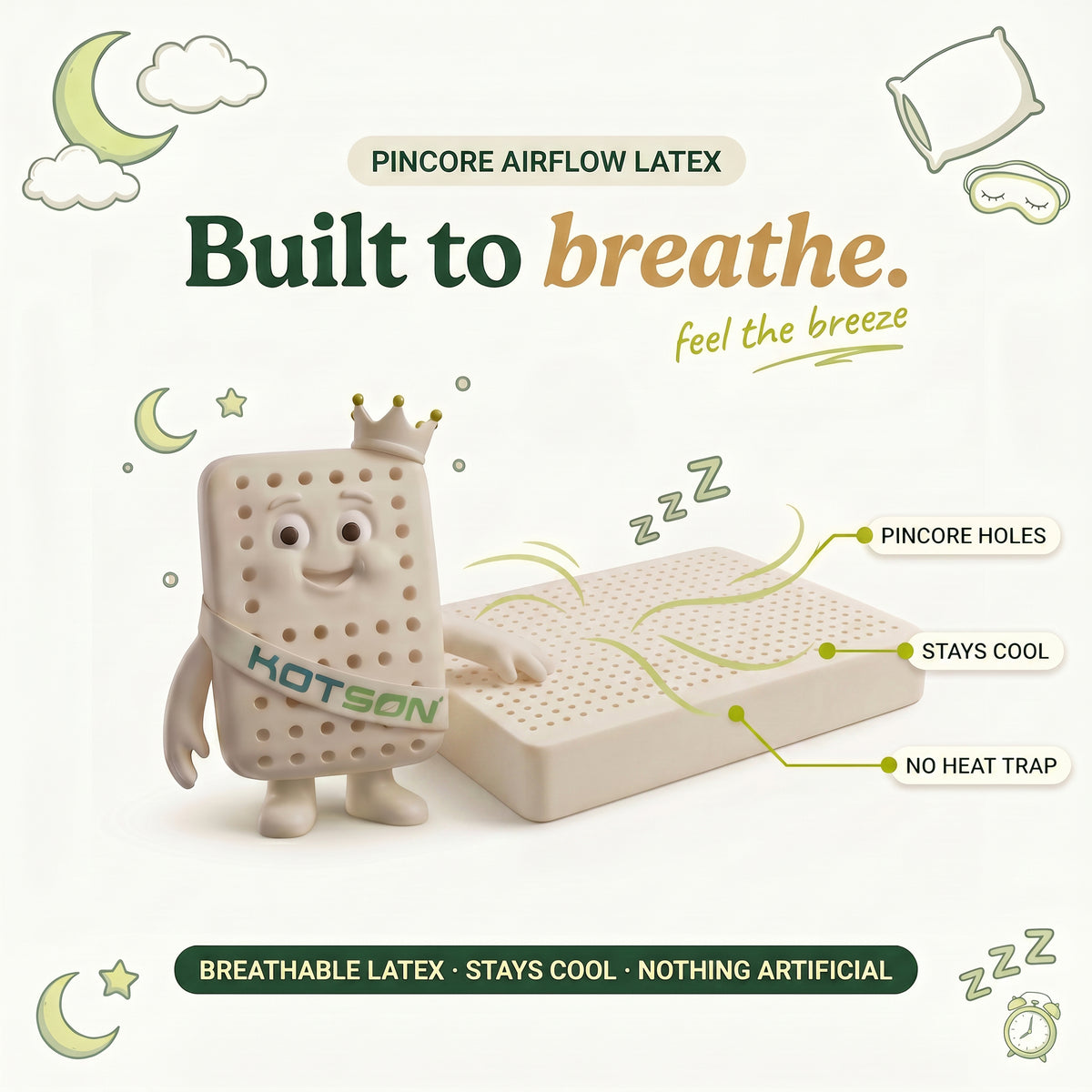 Natural Nest Mini Pillow